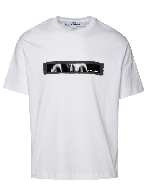 Shop Apc Jean Homme T-shirt In White