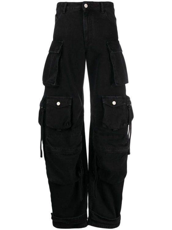 Shop Attico The  Fern Long Pants In Black