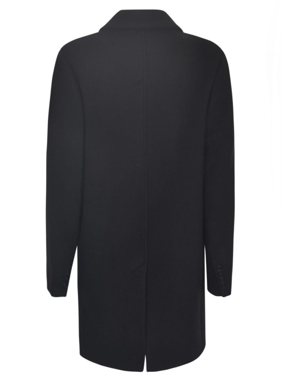 Shop Isabel Marant Jilinka Button-up Virgin Wool Blend Coat In Black