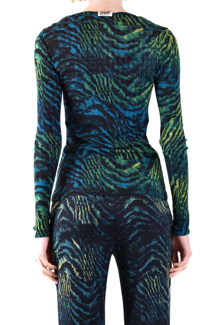Diane Von Furstenberg Suéter Cuello Redondo - Multicolor In Multicolor