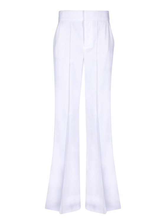 Alice And Olivia Wide-leg Trousers In White