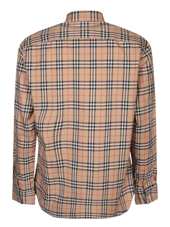Shop Burberry Beige Shirts In Brown