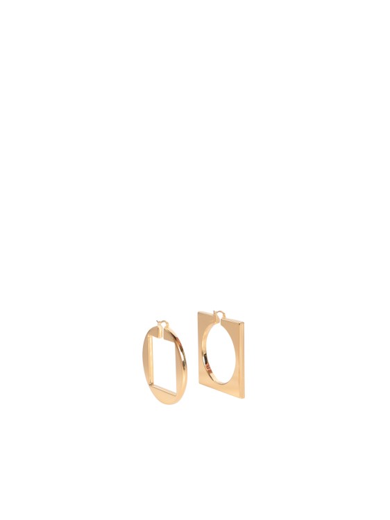 Jacquemus Brass Earrings In Gold