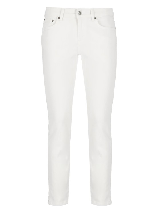 Dondup White Rose Trousers