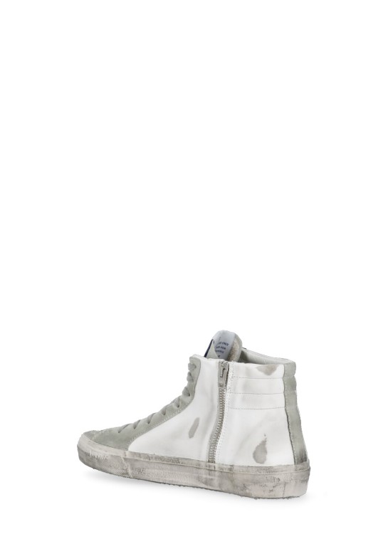 Shop Golden Goose Slide Classic Sneakers In Grey