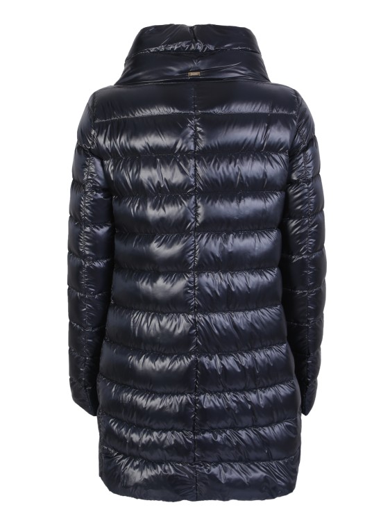 Herno Amelia Ultralight A-line Puffer Jacket In Blue