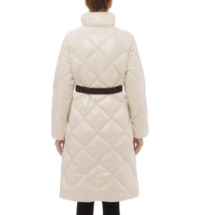 Shop Duvetica Ripina Down Jacket In White