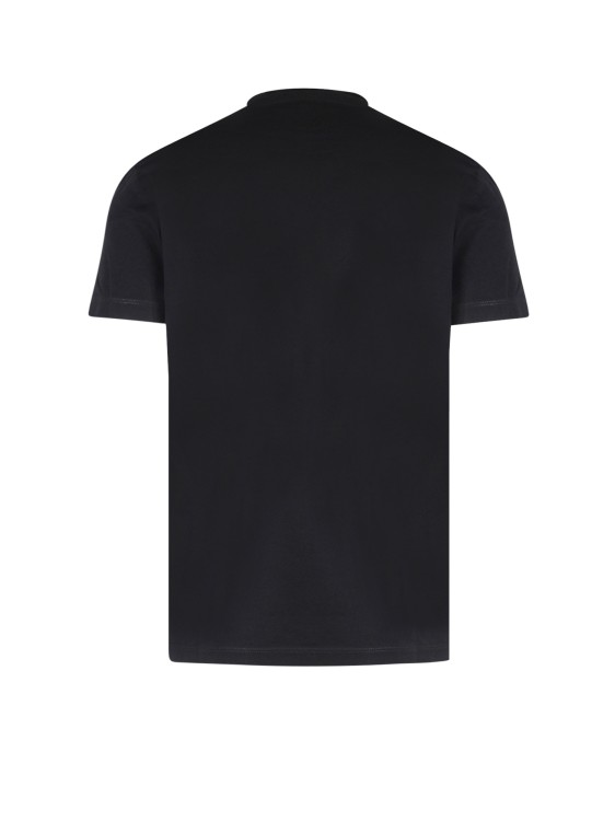 Shop Dsquared2 D2 Goth Surfer Cotton T-shirt In Black