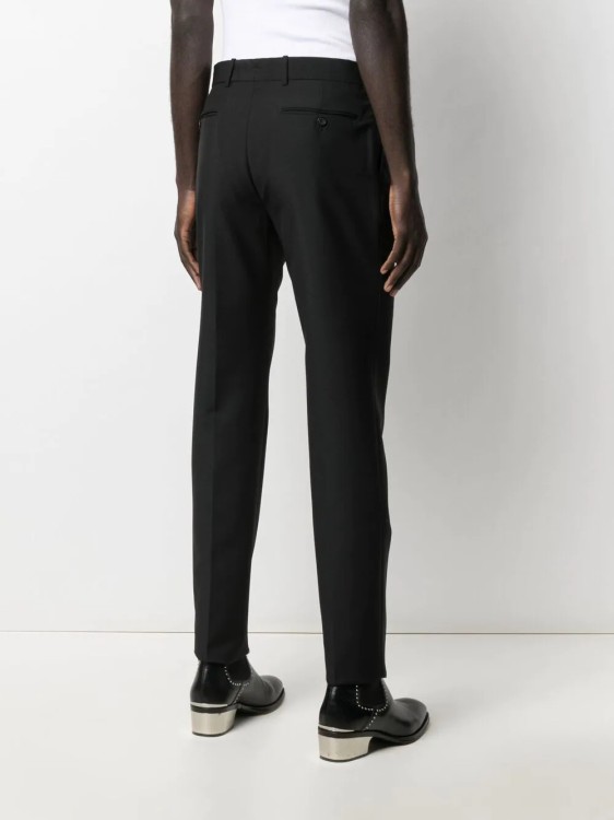 Shop Alexander Mcqueen Classic Black Trousers