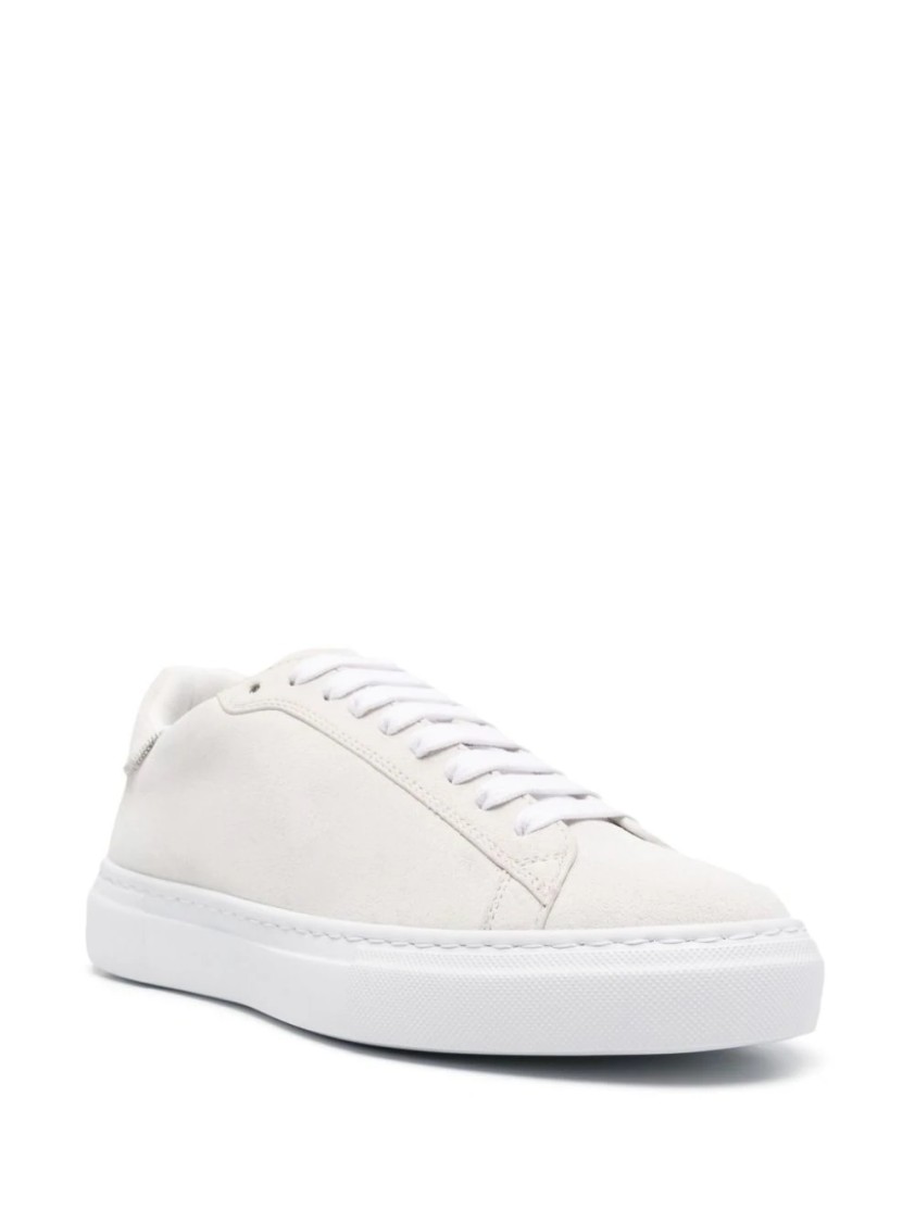 Fabiana Filippi Dalila Lace-up Sneakers In White