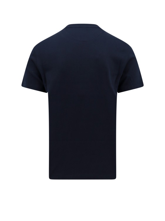 Shop Valentino Cotton T-shirt With Vlogo Signature Patch In Black