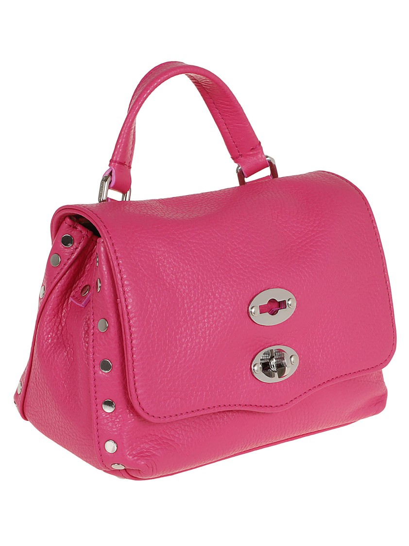 Zanellato Postina S Daily Leather Handbag In Pink