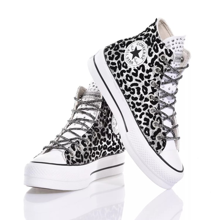 Converse Platform Silver, Black In Multicolor