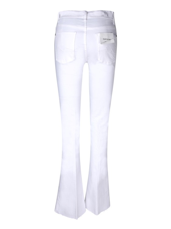 Shop 7 For All Mankind Bootcut Jeans In White