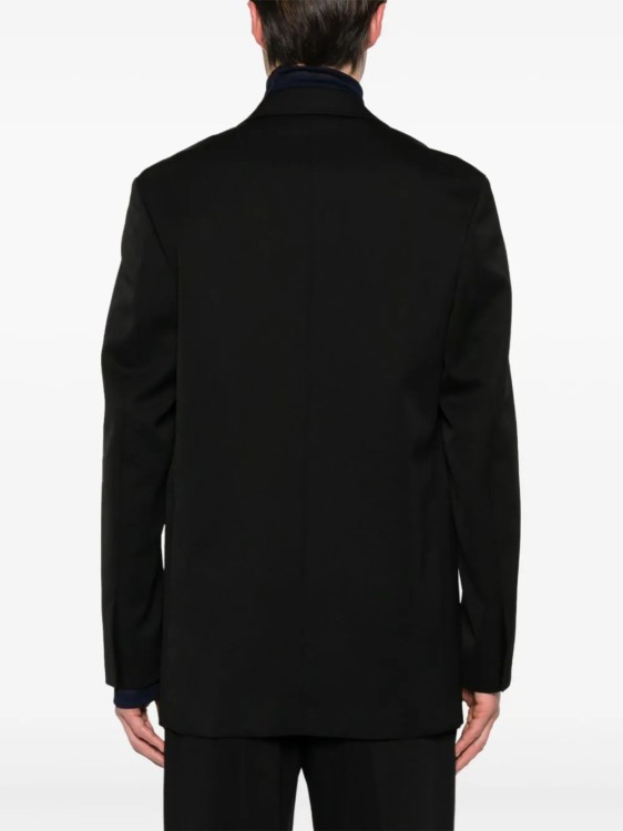 Shop Jil Sander Black Single-breasted Jacket