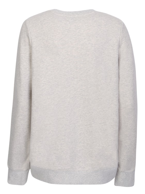 Shop Apc Grey Long-sleeve Sweatshirt In Neutrals