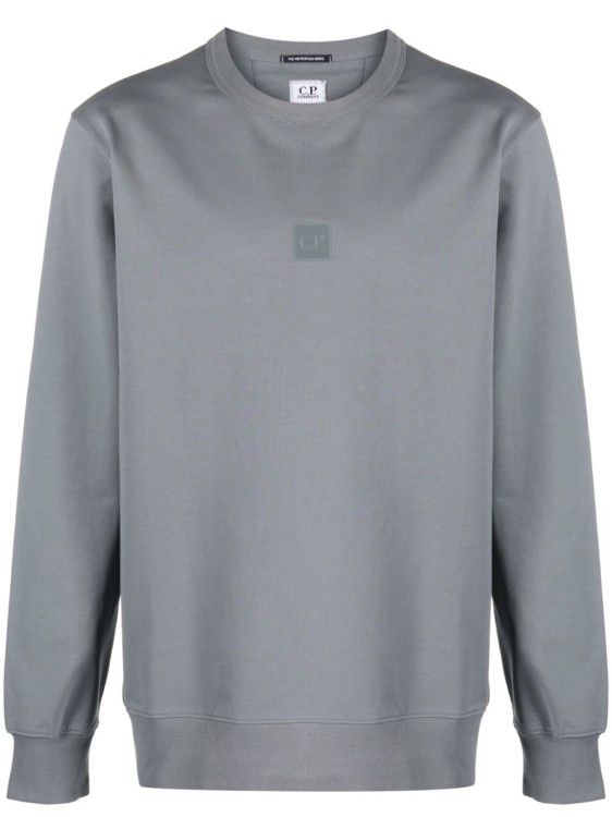 C.p. Company Crewneck Sweatshirt In Grey