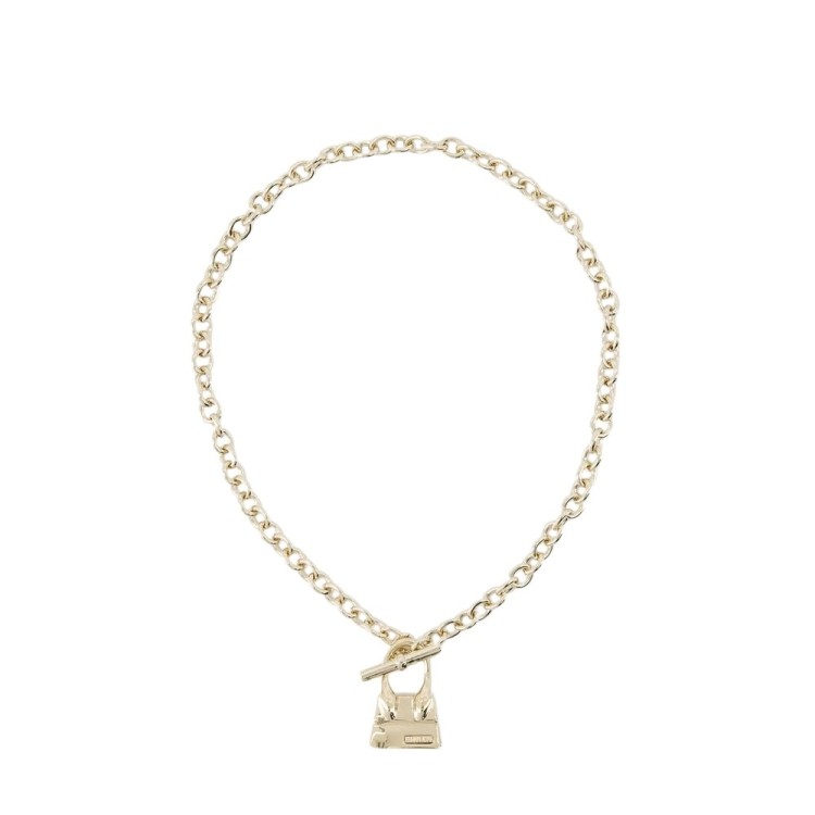 Jacquemus Chiquito Barre Halsband - - Metall - Vergoldet In Not Applicable