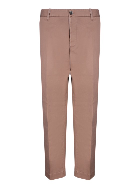 Shop Nine In The Morning Brown Wide Trousers