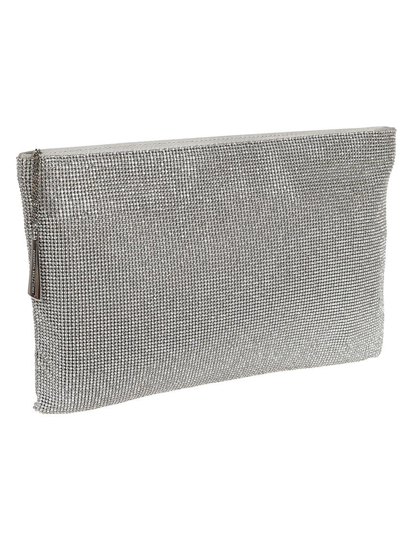 Shop Benedetta Bruzziches La Luisa Clutch Bag In Grey