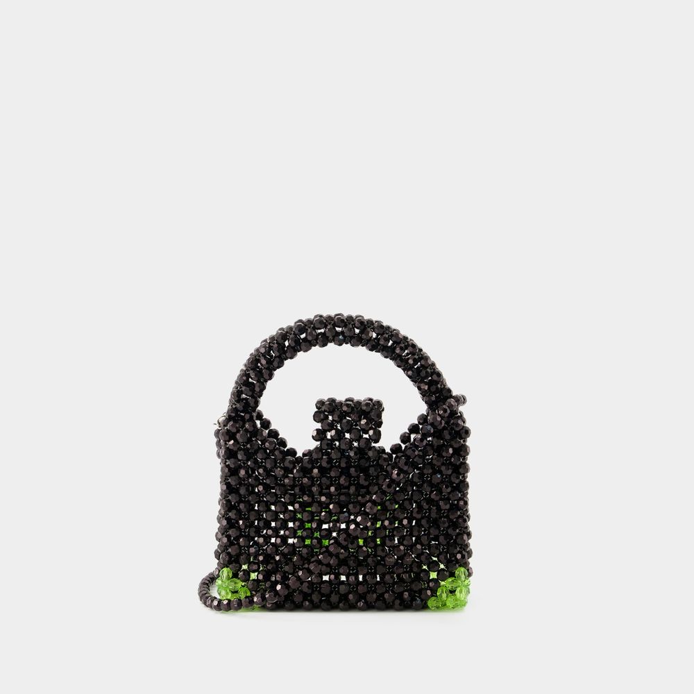 Germanier Beaded Bag - Beads - Black In Black