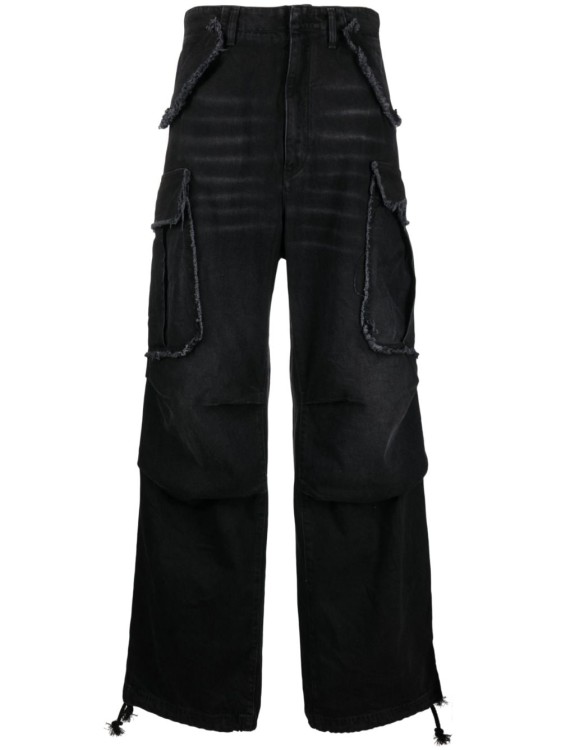 Darkpark Vivi Cargo Jeans In Black