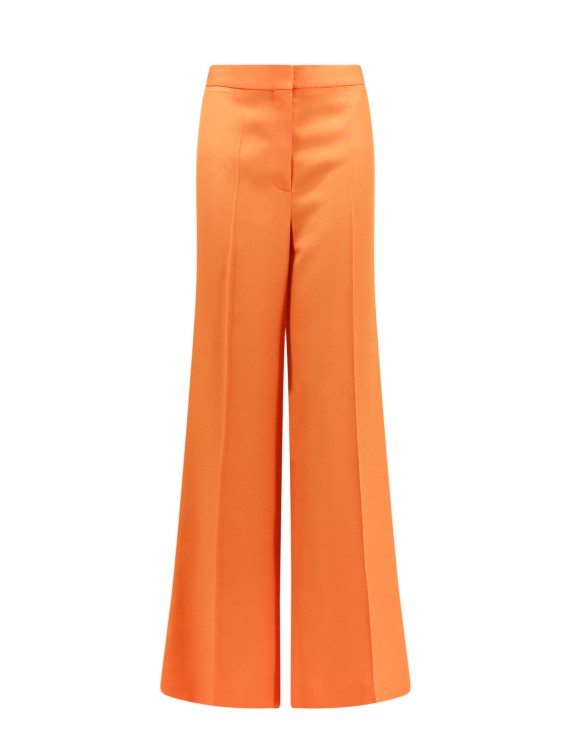 Shop Stella Mccartney Viscose Trouser In Orange