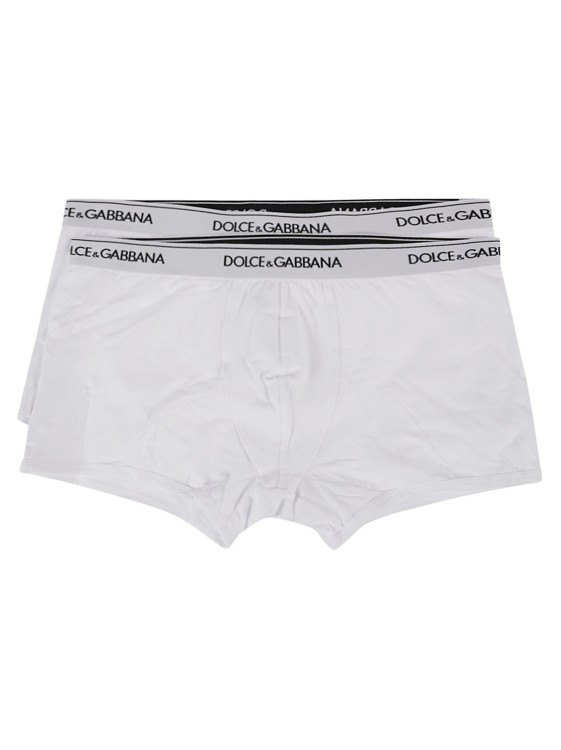 Dolce & Gabbana - 2 Boxers In White