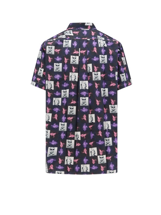 Shop Comme Des Garçons Andy Warhol Cotton Shirt In Multicolor