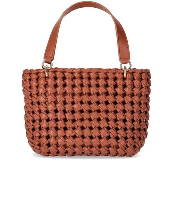Shop Themoirè Kobo Light Brown Handbag