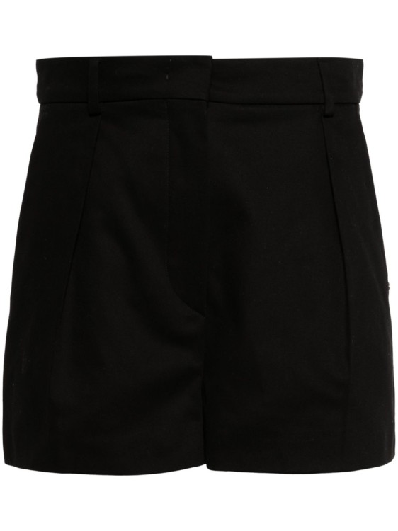 Shop Sportmax Unico Shorts In Black