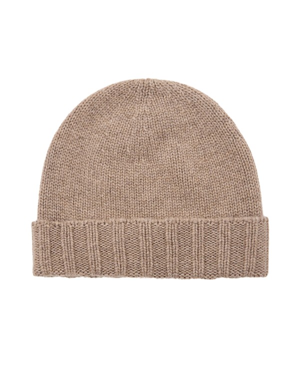Drumohr Beige Beanie In Pink