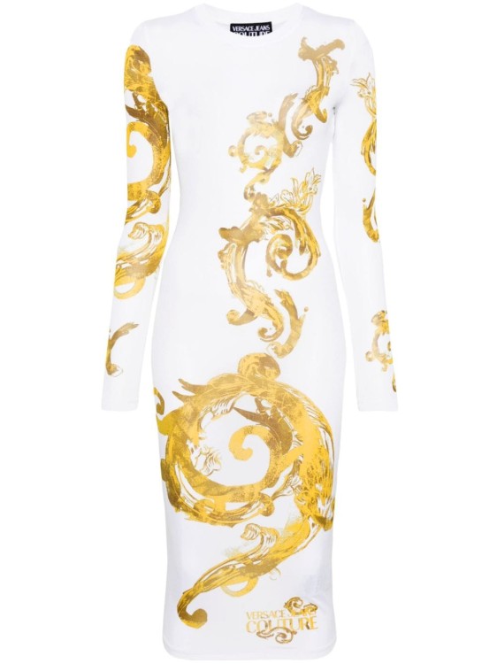 Versace Jeans Couture Dresses White