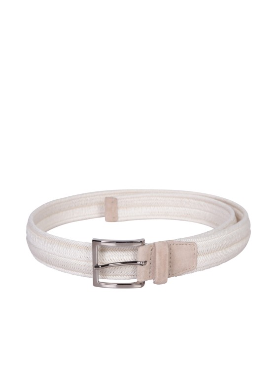 Shop Orciani Rope Belt In White