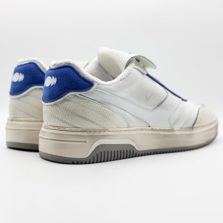 Pantofola D'oro Multicolor Distressed-effect Sneakers In White