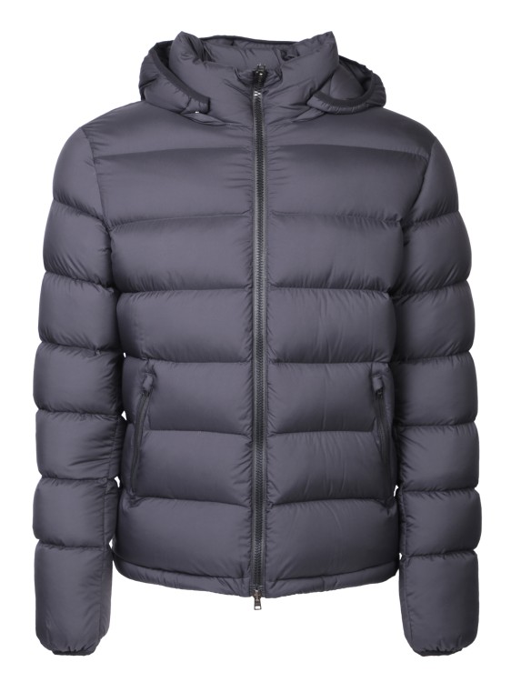 Herno Padded Down Jacket In Grey