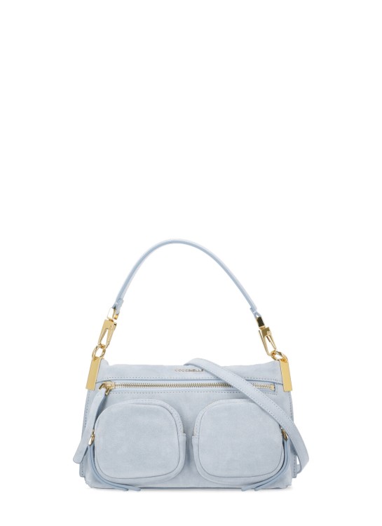 Shop Coccinelle Hyle Hand Bag In Blue