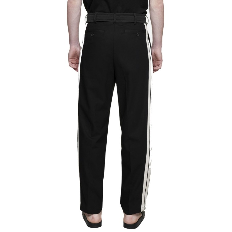 Shop Palm Angels Casual Pants In Black