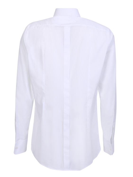 Shop Dolce & Gabbana Classic Tailored-cut White Shirt In Neutrals