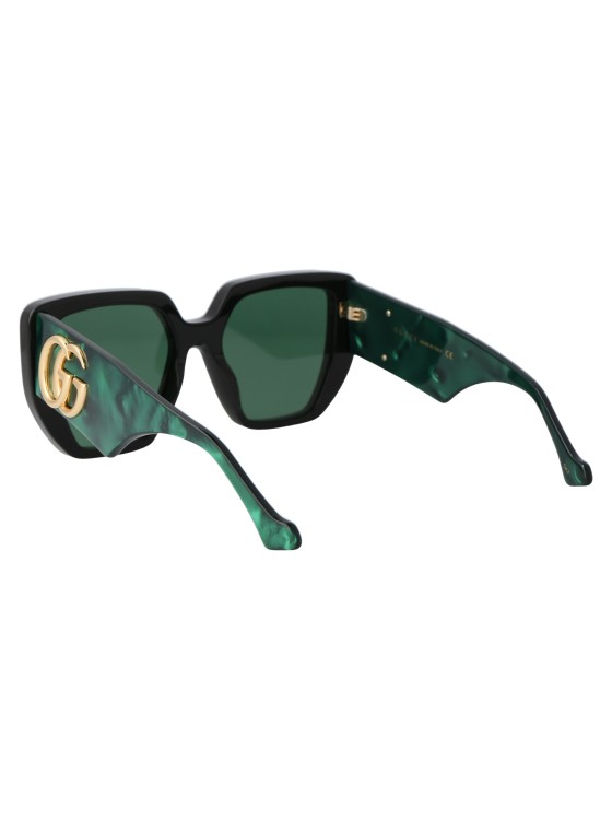 Shop Gucci Gg0956s In Green