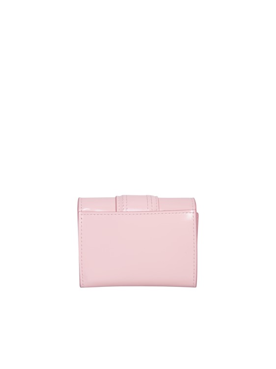 Shop Jacquemus Flap Card Holder In Pink