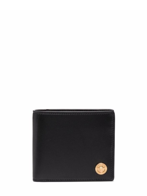 Versace Black Bi-fold Wallet