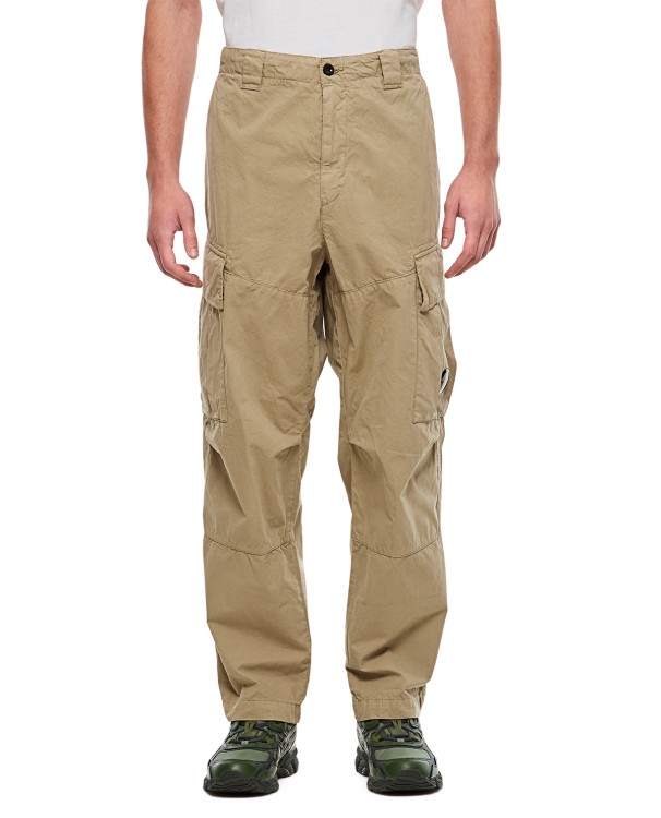 C.p. Company Cargo Pants In Microreps In Green