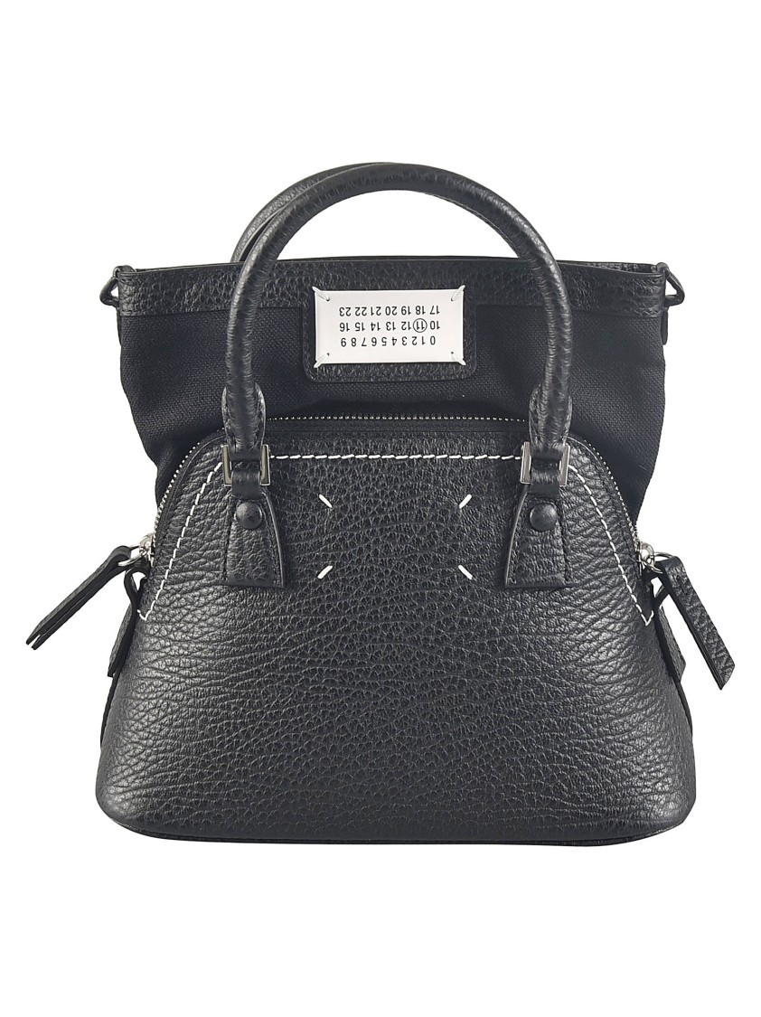 Maison Margiela 5ac Mini Tote Bag In Black