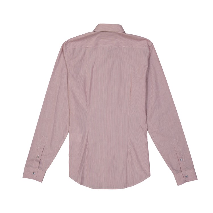 Shop Gucci Skinny Striped Shirt In Pink