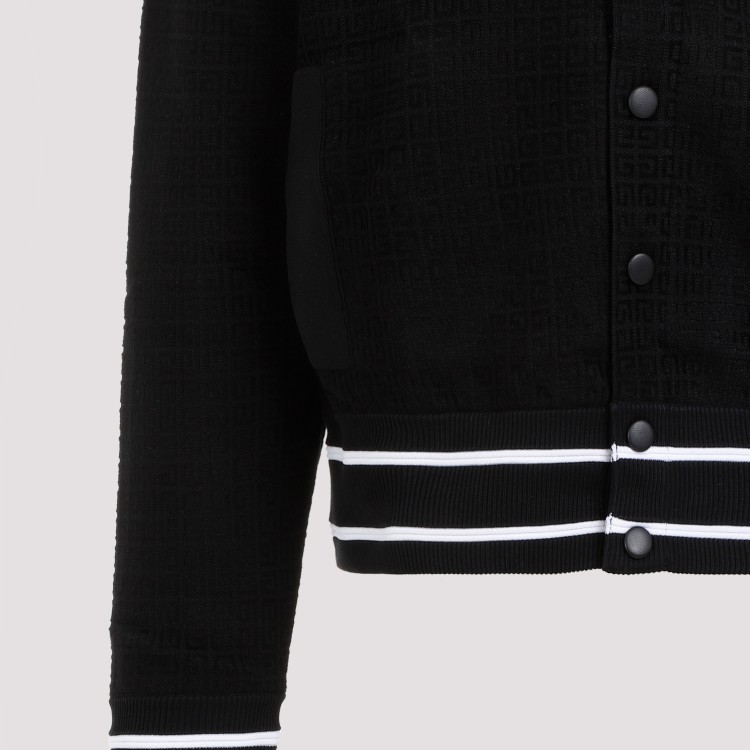 Shop Givenchy Bomber Black Cotton Jacket