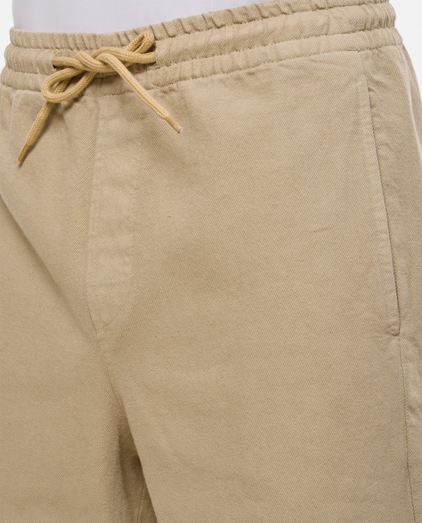 Shop Apc Vincent Cotton Trousers In Neutrals