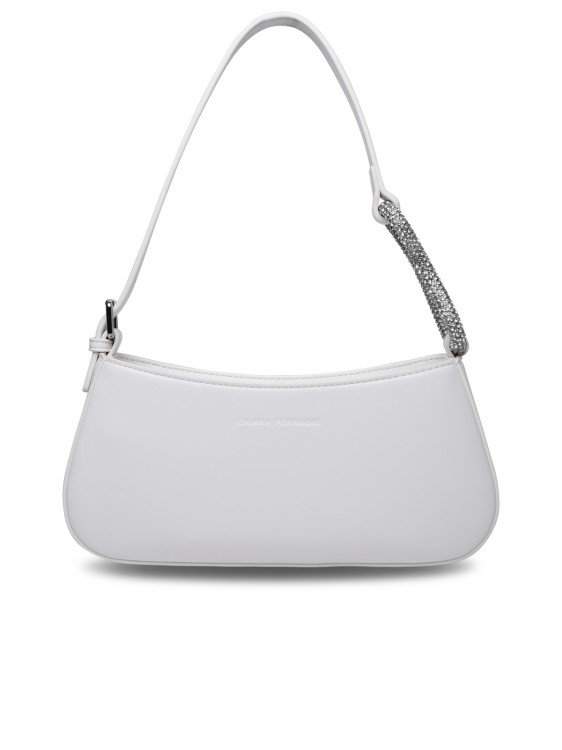 Shop Chiara Ferragni Cfloop' White Polyester Bag