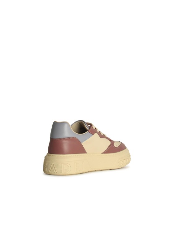 Casadei 'multicolor Leather Sneakers' Off Road In Neutrals