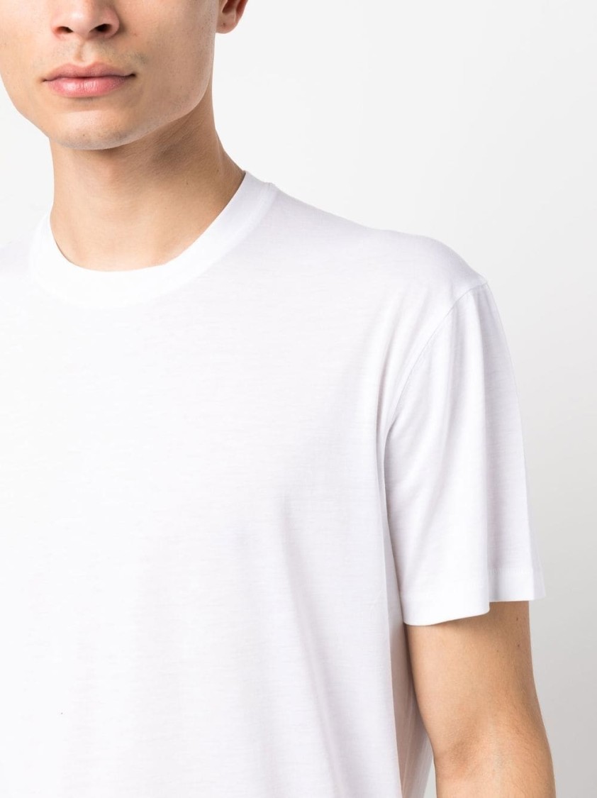 Shop Tom Ford Cotton T-shirt In White